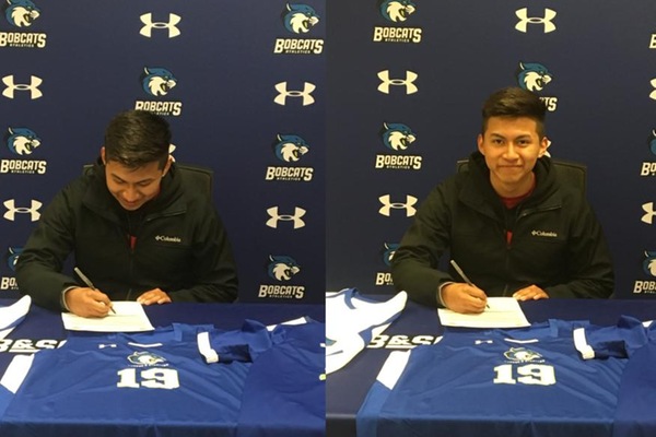 Nefty Sanchez out of Janesville, WI signs with Bryant & Stratton Soccer