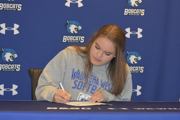 - Olivia Miller, Waukesha West High School, Signs with Bryant & Stratton -
