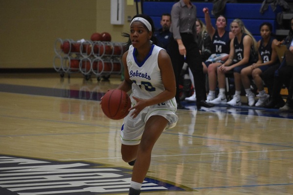 Ashley Williams (pictured) and the Bobcats defeat Madison College 82-65 in a Region IV match-up
