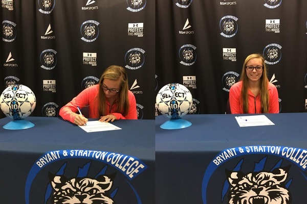 ----- Elaine Pree, Cedar Grove, WI, Signs National Letter of Intent with Bryant & Stratton College -----